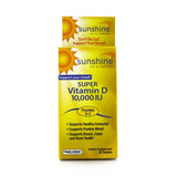 Sunshine Super Vitamin D 10,000 IU Dietary Supplement, 30 ea (1 Pack)