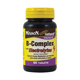 Mason Natural B-Complex with Electrolytes Tablets, 60 ea (1 Pack)