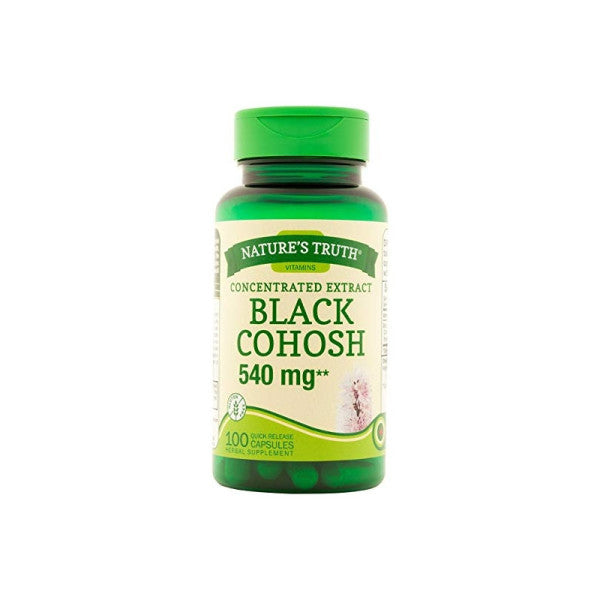 Nature's Truth Black Cohosh 540 mg, 100 ea (1 Pack)