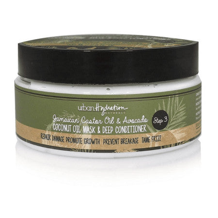 Urban Hydration, Jamaican Castor Oil & Avocado Mask & Deep Conditioner 6.8 oz (1 Pack)