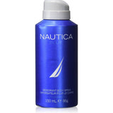 Nautica Deodorant Body Spray for Men, Blue 5 oz (1 Pack)