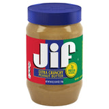 Jif Peanut Butter, Extra Crunchy 40 oz (1 Pack)