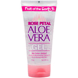 Fruit of the Earth Rose Petal Aloe Vera Gel 6 oz (1 Pack)