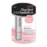 ChapStick Total Hydration Moisture+Tint, Pink Nude 0.12 oz (1 Pack)