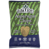 Vegan Rob's Supergrain Mini Waves, Asparagus Chips 12 Bags 3.5 oz (1 Pack)