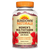 Sundown Naturals Women's Multivitamin Gummies, Raspberry, 60 ea  (1 Pack)