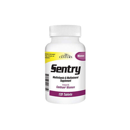 21st Century Sentry Women Multivitamins with Minerals,  120 ea (1 Pack)