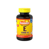 Sundance Vitamins  High Potency E 1000 IU,  60 ea (1 Pack)