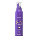 Aussie Miracle Curls Mousse With Coconut And Australian Jojoba Oil, 6 oz  (1 Pack)