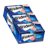 Trident Peppermint Sugar Free Gum,  12 ea (1 Pack)