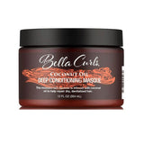 Bella Curls Coconut Oil Deep Conditioning Masque, 12 oz  (1 Pack)