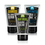 Pacific Shaving Company  Daily Shave Regimen Set - Bamboo Pre-Shave Scrub, Natural Shaving Cream, Caffeinated Aftershave 1  ea (1 Pack)