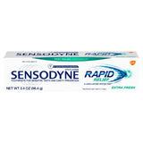 Sensodyne Rapid Relief Extra Fresh Toothpaste, 3.4 oz (1 Pack)