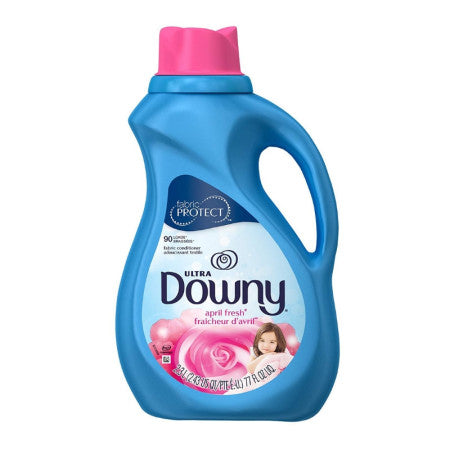 Downy Ultra Fabric Softener April Fresh Liquid, 90 Loads, 77 oz  (1 Pack)