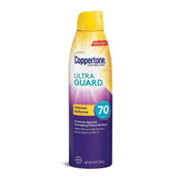 Coppertone Ultra Guard Sunscreen Continuous Spray SPF 70, 5.5 oz (1 Pack)