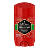 Old Spice Red Collection Ambassador Invisible Solid Antiperspirant and Deodorant, 2.6 oz (1 Pack)