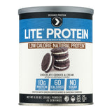 Designer Protein Lite Chocolate Cookies & Cream Natural Protein Powder, 9.03 oz  (1 Pack)