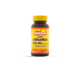 Sundance Ultra Cinnamon 1500 mg per Serving + Chromium & Biotin, 60 ea (1 Pack)