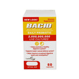 Bacid Daily Probiotic Dietary Supplement For Digestive Health, 50 ea (1 Pack)