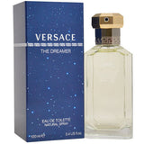 Versace The Dreamer Eau de Toilette Spray For Men, 3.4 oz (1 Pack)