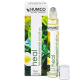 Humco Heal- Tea Tree Essential Oil Roll On -.33 oz, 100% Natural Tea Tree Oil with Sunflower and Avocado Oil (1 Pack)