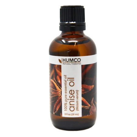 Humco Natural Therapies Anise Oil with Dropper, 2 oz, 100% Pure Essential Oil (1 Pack)