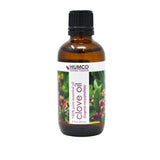 Humco Natural Therapies Clove Oil  with Dropper, 2 Oz,100% Pure Essential Oil (1 Pack)