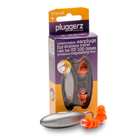 Pluggerz earplugs Travel 1  ea (1 Pack)