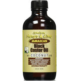 Jamaican Mango & Lime  Black Castor Oil With Coconut, 4 oz (1 Pack)