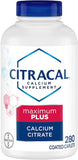 Citracal Maximum Plus Calcium Citrate + D3 280 Caplets