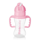 thinkbaby straw bottle(pink) Stage D 16m-48m