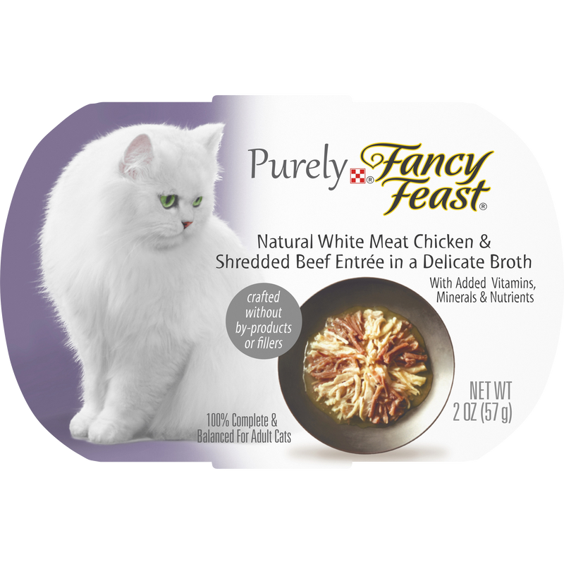 Fancy Feast Purely Shred Beef 2oz