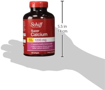 Schiff Super Calcium - 1200 mg - 120 Softgels