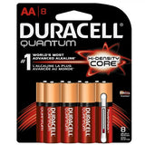 Duracell Quantum AA Alkaline Batteries With Duralock Power Preserve Technology 8 ea (1 Pack)