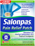 Salonpas Pain Relief Patch Large (9 Count)