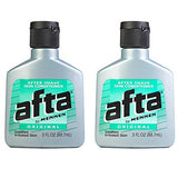 Afta After Shave Skin Conditioner Original 3 oz (Pack of 2) by Mennen