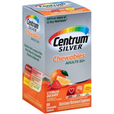 Centrum Silver Tablets Chewables Citrus Berry 60 Tablets (1 Pack)