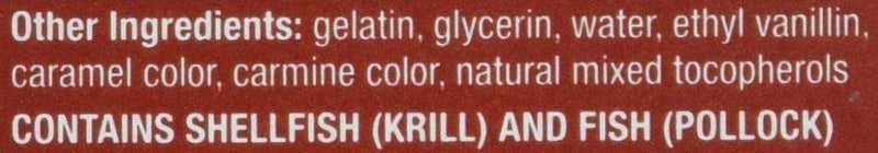 MegaRed Advanced 4 in 1 Omega-3 Fish Oil + Krill Oil, 80 Softgels