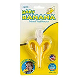 Baby Banana Infant Toothbrush, Infants to 12 months, Pink