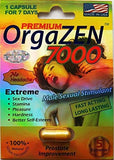 OrgaZEN 7000 Male Enhancement Stimulant Sexual Performance Maximize Sex