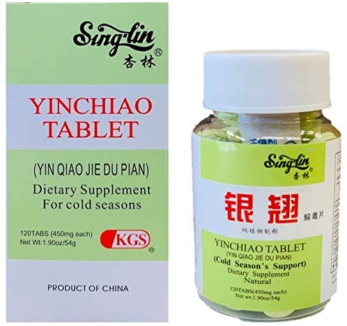 YinChiao Tablet Herbal Supplement (120 Tablets)
