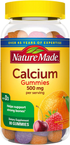 Nature Made Calcium 500 mg (80 Count)