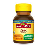 Nature Made Zinc 30 mg Tablets, 100 Count
