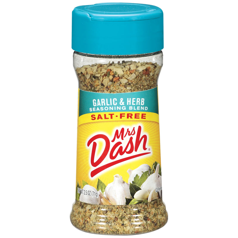 Mrs Dash - Mrs Dash Garlic & Herb Seasoning Blend, Salt Free (2.5 oz), Shop