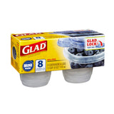 Gladware Mini Round Cont 8 ct