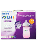 Philips AVENT 3-Pack Natural Wide-Neck Bottles - Pink (9 oz, 260 ml)