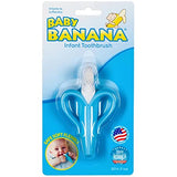 Baby Banana Infant Toothbrush, Infants to 12 months, Blue