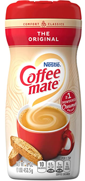 Nestle Coffee mate Coffee Creamer Original, Pack of 12
