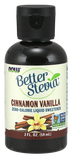 NOW FOODS BetterStevia® Liquid, Cinnamon Vanilla