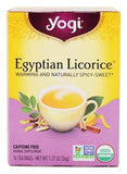 Yogi Egyptian Licorice Tea Bags 16 ea (1 Pack)